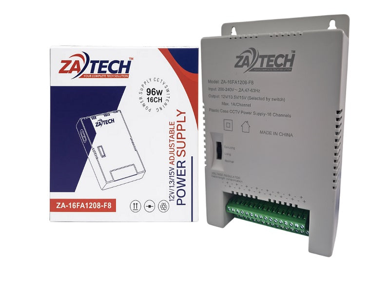 ZATECH 16Ch Indoor Power Supply