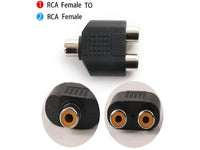 ZATECH Rca Female X 2 Rca Female