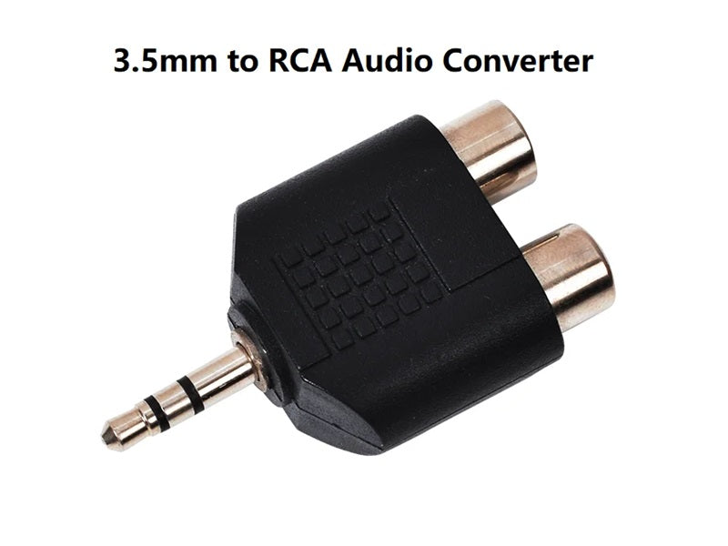 ZATECH Con Ster 3.5Female X 2 Rca Female