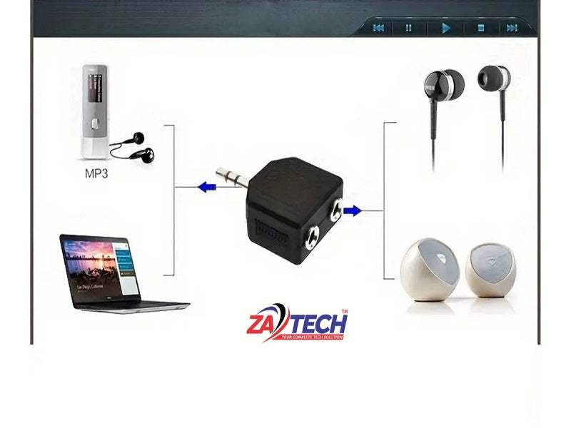 ZATECH Con Ster 3.5 Male X 2S Female