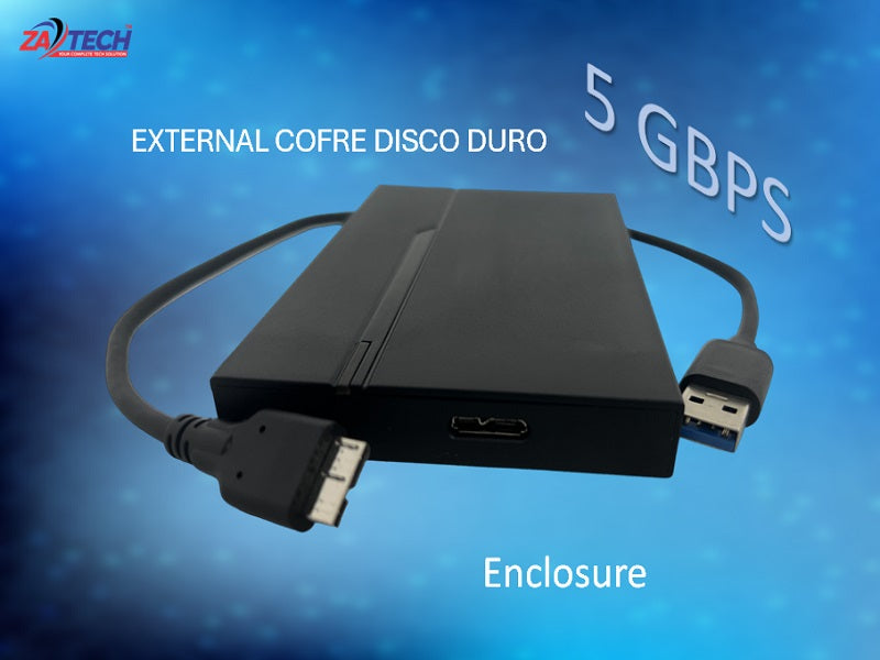 COFRE Disco Duro 2.5" External Hdd