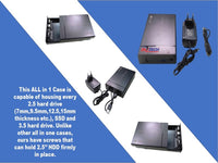 ZATECH 2.5"+3.5" Hdd Enclouser Usb3.0