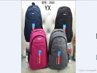 ZATECH 2660 Grey-Blu-Blk-Pink Back Pack