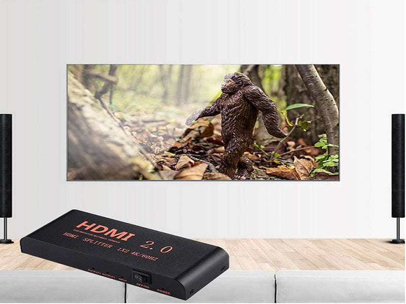ZATECH 2Port 4K Hdmi Splitter 60Hz Metal