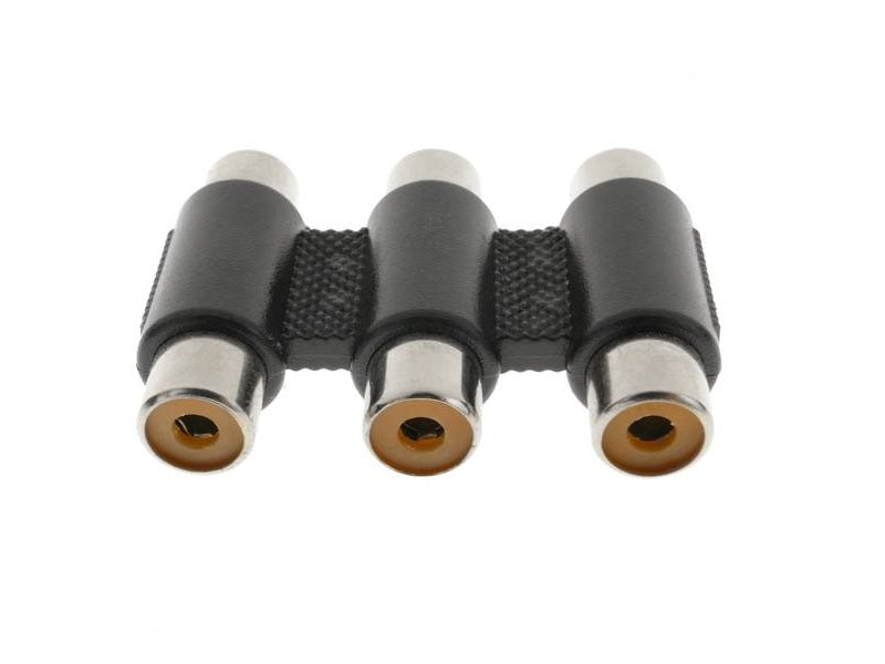 ZATECH 3 Rca Female To 3 Rca Female