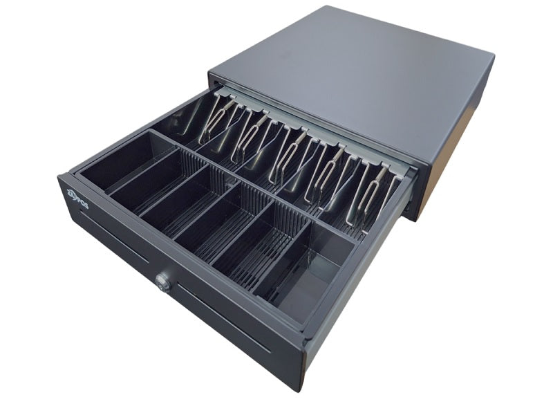 ZAPOS Cash Drawer 24V,Rj11 4-Bill/6-Coin