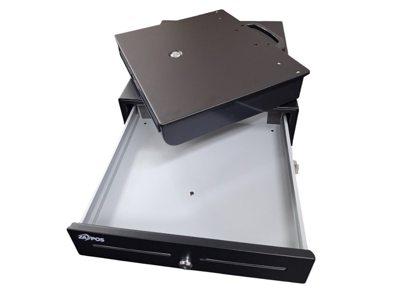 ZAPOS  Cash Drawer With Tray Lock 12v