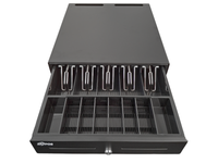 ZAPOS Cash Drawer 24V,Rj11 5-Bill/8-Coin