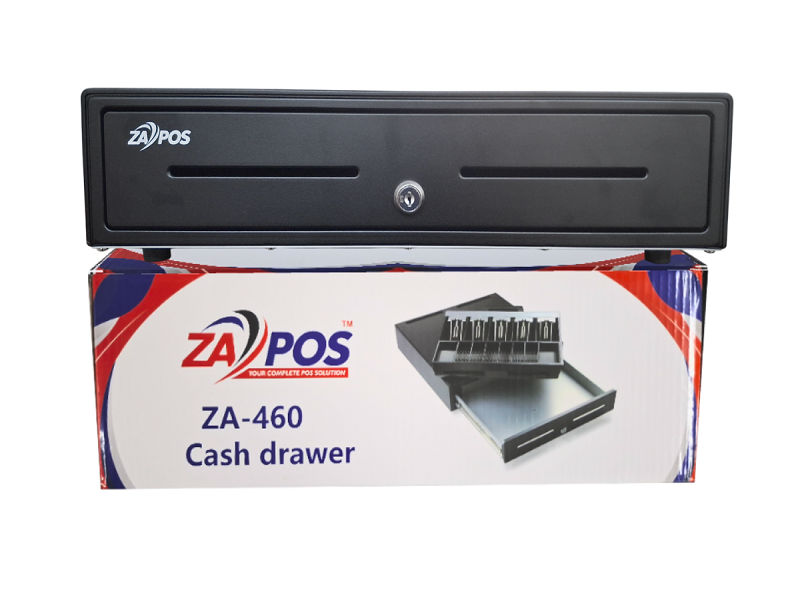 ZAPOS Cash Drawer 24V,Rj11 5-Bill/8-Coin