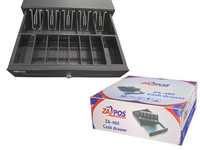 ZAPOS Cash Drawer 24V,Rj11 5-Bill/8-Coin