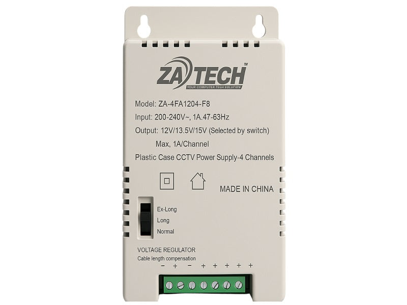 ZATECH 4Ch Indoor Power Supply