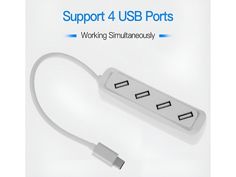 ZATECH 4Port Hub Type C