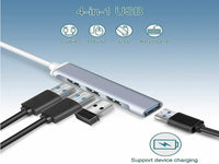 ZATECH 4Port Hub 5 Gbps Usb3.0