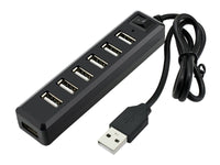 ZATECH 7 Port Usb Hub 2.0 -480Mbps