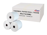 ZAPOS Thermal Till Roll 80 X 70Mm 50 Pk