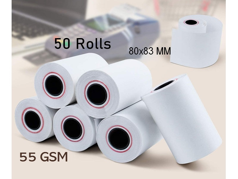 ZAPOS Thermal Till Roll 80 X 80Mm 55Gsm