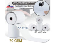 ZAPOS Thermal Till Roll 80 X 83Mm 50 Pk