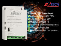 ZATECH 8Ch Indoor Power Supply