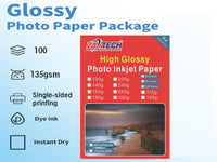 ZATECH High Gloss Photopaper 135G X100P