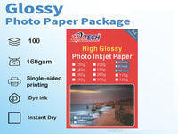 ZATECH High Gloss Photopaper 160G X100P