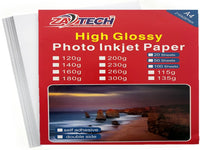 ZATECH High Gloss Photopaper 180G X 20
