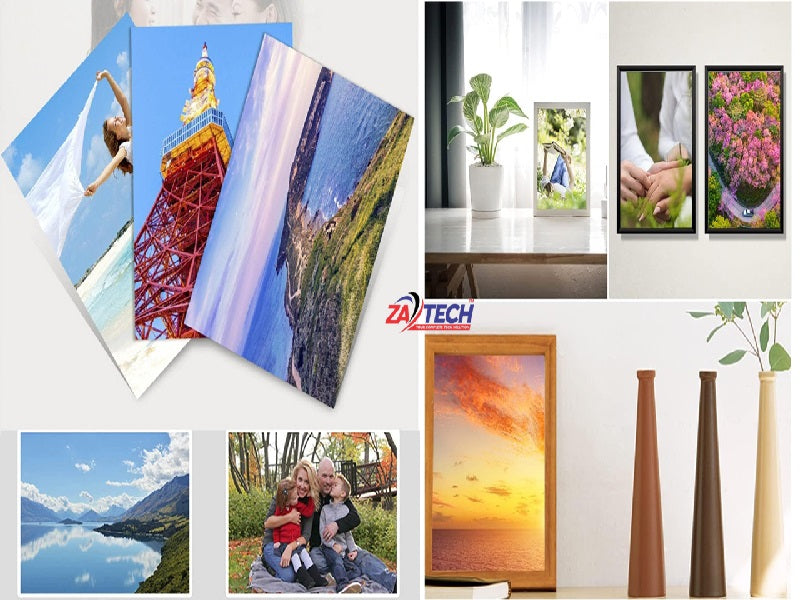 ZATECH A4-2 Side High Gloss  Photo Paper