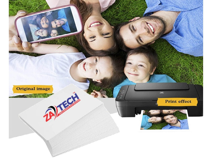 ZATECH A4-2 Side High Gloss  Photo Paper