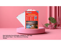 ZATECH A4-2 Side High Gloss  Photo Paper