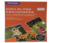 ZATECH A4-2 Side High Gloss  Photo Paper