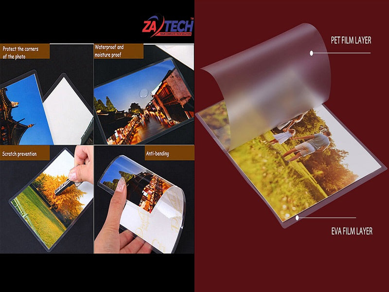 ZATECH A4 Laminating Pouch 160Micx100Pck