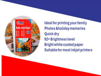 ZATECH Matte Inkje Photopaper 108G X100P