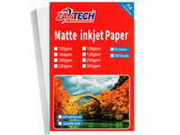 ZATECH Matte Inkje Photopaper 128G X100P