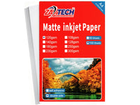 ZATECH 2 Side Matte Inkjet  Photo Paper