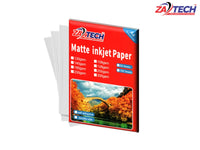 ZATECH 2 Side Matte Inkjet  Photo Paper