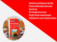 ZATECH 2 Side Matte Inkjet  Photo Paper
