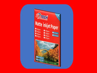 ZATECH 2 Side Matte Inkjet  Photo Paper