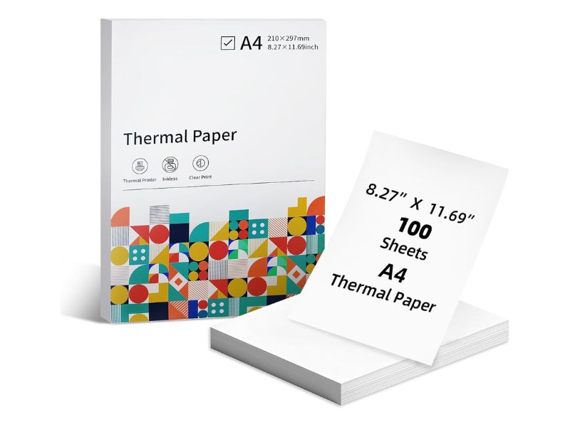 ZAPOS Thermal A4 Paper 210X297Mm 100Pack