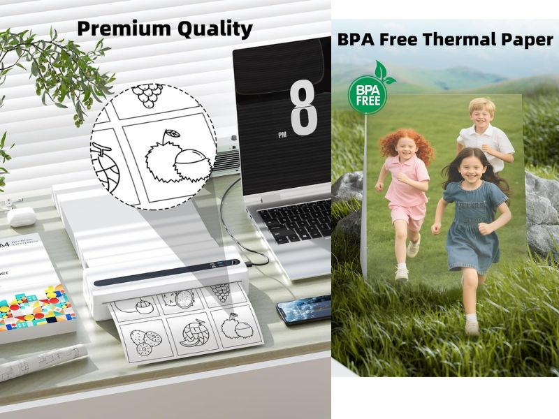 ZAPOS Thermal A4 Paper 210X297Mm 100Pack