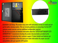 ZATECH Batt Backup CCTV Outdoor 9Ch