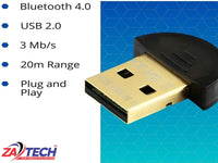 ZATECH Bluetooth Dongle 4.0