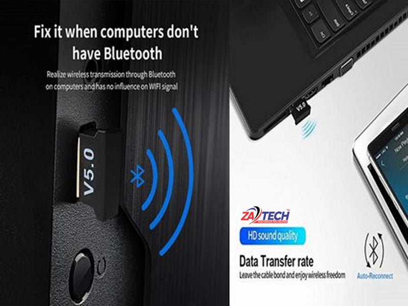 ZATECH Bluetooth Dongle 5.0