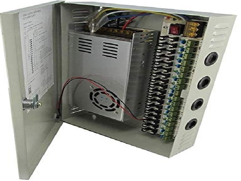 ZATECH CCTV Outdoor 18Ch Power Supply