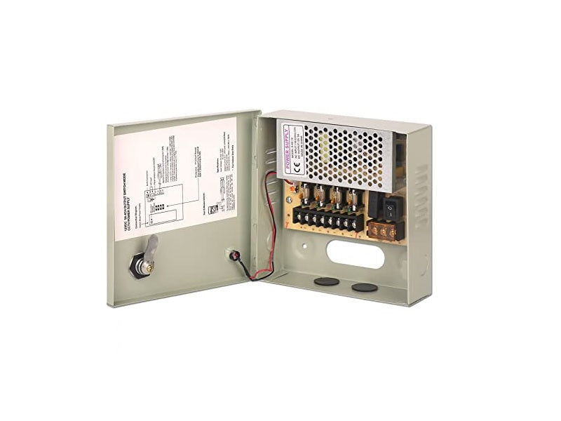 ZATECH CCTV Outdoor 4Ch Power Supply