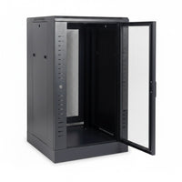 ZATECH 22U Server Cabinet - 600 x 650mm, Glass Door, 2 Fans, 2 Shelves (ZA-CAB22U)