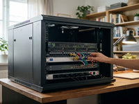 ZATECH 9U Wall-Mount Server Cabinet - 600 x 450mm, Glass Door, 15kg (ZA-CAB9U) – view 3