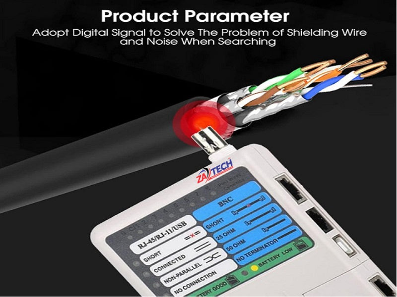 ZATECH Remote  Cable Tester