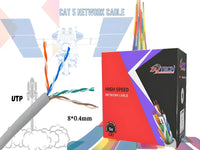 ZATECH Cat5 Cables Approx 305 Mtr Utp