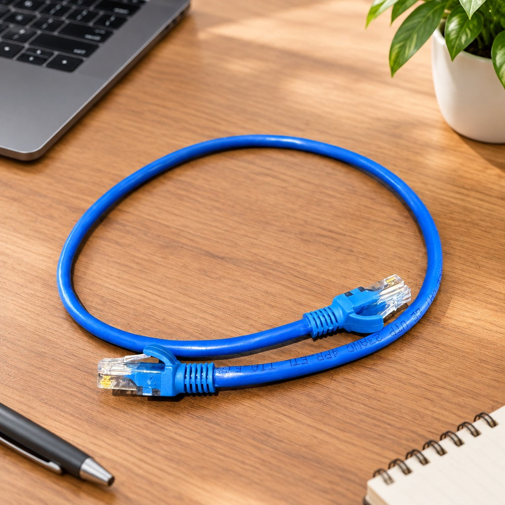 ZATECH Cat6 Blue Network Cable 0.5 Meter