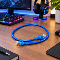 ZATECH Cat6 Blue Network Cable 0.5 Meter