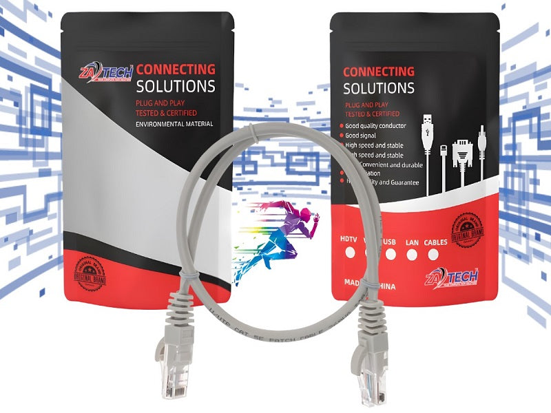 ZATECH Cat6 Cable 0.5 Mtr